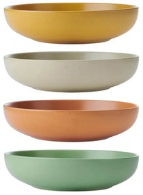 Kitchen Craft Kameninový hlboký tanier Idilica – sada 4 ks
