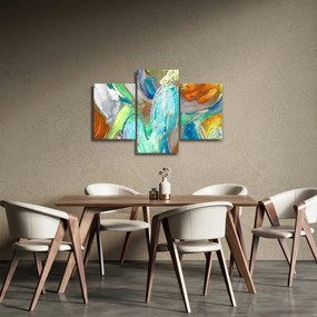 Obraz - Farebná abstrakcia (90x60 cm)