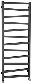 Sapho - Kúpeľňový radiátor ZIG 490W/230V 50x133 cm antracit