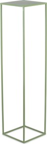 STOJAN NA KVETINÁČ SIMPLE 100X24X24 CM ZELENÁ