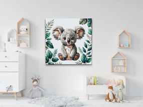 Gario Maľovanie podľa čísel Veselá koala Rozmery: 80 x 80 cm, Rámovanie: S vnútorným rámom