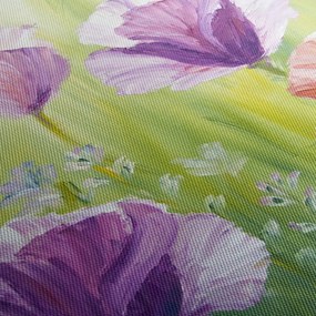 Obraz - Vlčie maky (120x50 cm)