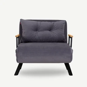 Kreslo Sando Single Grey