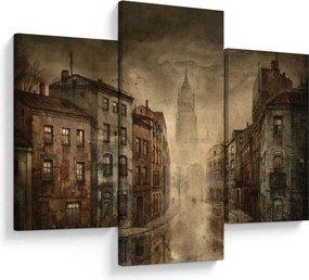 Obraz - Maľba mesta (90x60 cm)