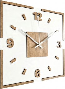 Tiché štvorcové hodiny do obývačky, spálne aj kancelárie| SENTOP IA-226-S