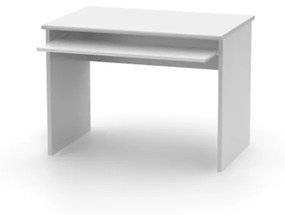 Tempo Kondela Písací stôl, biela, JOHAN 2 NEW 02