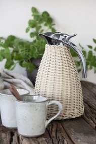 Ib Laursen Termokanvica Polyrattan Braid 1,5 l