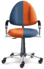 MAYER Detská rastúca stolička FREAKY 690 oranžová modrošedá