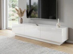 TV stolík DOLCE 180 cm, biela