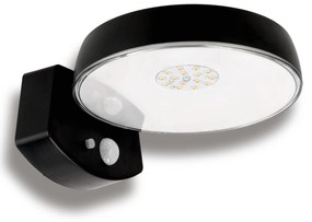 Solárne fasádne svietidlo LED s pohybovým senzorom