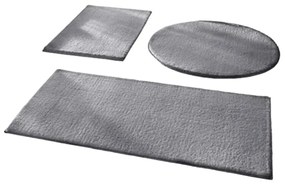 Sivé kúpeľňové predložky v súprave 3 ks 50x90 cm – Mila Home