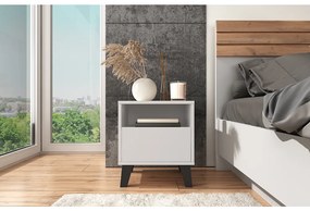 Nočný stolík BOGAN 1S, kašmír