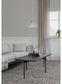 Hnedý konferenčný stolík z jaseňového dreva Rowico Shelton, 145 x 60 cm