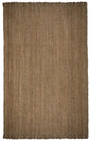 Hnedý jutový koberec Flair Rugs Jute, 200 x 290 cm