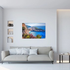 Obraz - Pláž Navagio, Grécko (90x60 cm)