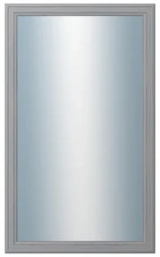 DANTIK - Zrkadlo v rámu, rozmer s rámom 60x100 cm z lišty STEP šedá (3019)