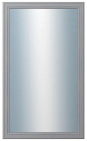 DANTIK - Zrkadlo v rámu, rozmer s rámom 60x100 cm z lišty STEP šedá (3019)