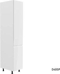 Expedo Kuchynská zostava YARD 280, biela/sivá lesk