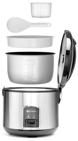 Ryžovar v čierno-striebornej farbe – Hendi