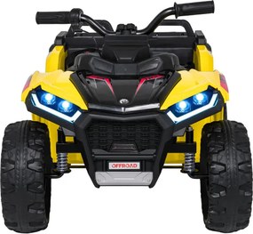 Elektrická štvorkolka Quad Sport TX 4 × 4 žltá