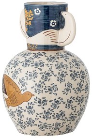 Ručne maľovaná váza z kameniny (výška 23,5 cm) Hezha – Bloomingville