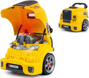 Auto s motorom N-GINE žlté