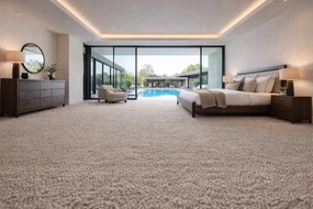 Koberec metráž Bloom 253, na mieru, šíře 4m,5m, hnedá, ab (mriežka), chodba / predsieň, Lano