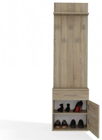 Predsieňová zostava Dialogos 2 (dub sonoma). Akcia -18%. Vlastná spoľahlivá doprava až k Vám domov. 1132569