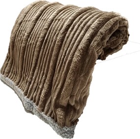 Hrejivá deka Homa KERNA MOCHA BROWN