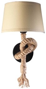 ONLI - Nástenné svietidlo CORDA 1xE27/22W/230V béžová