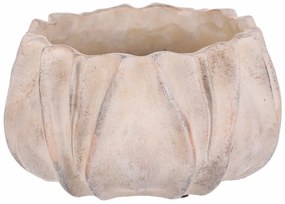 Betónový obal na kvetináč S, sivá, 20 x 11 cm, 20 cm