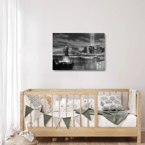Sklenený obraz - Brooklynský most (70x50 cm)