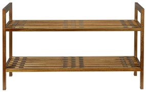 Stojan na topánky z masívu akácie v prírodnej farbe 69x40,5x27 cm Fondi – Wenko