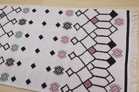 Praktik home, TRHÁK: Kusový koberec Natur Odra, 120x170, čiernobiela, chodba / predsieň