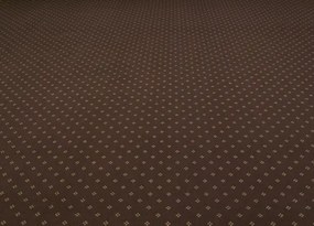 Koberce Breno Metrážny koberec CHAMBORD 44, šíře role 400 cm, hnedá