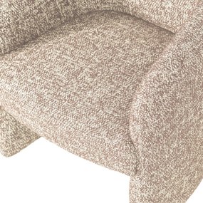 Béžová čalúnená kancelárska stolička Cordo – WOOOD