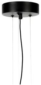 Čierne LED stmievateľné závesné svietidlo ø 90 cm Spider – Zuiver