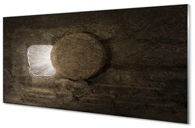 Sklenený obraz Jaskyňa 100x50 cm
