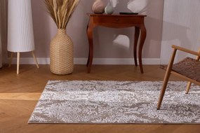 Koberec Dywilan Roma 5 béžový / biely