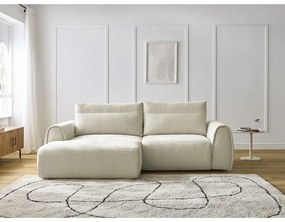 Béžová rohová pohovka Aden – Bobochic Paris