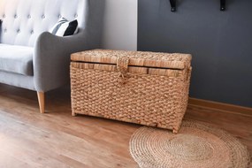 Truhla na bielizeň LEA, vodný hyacint, šírka 84 cm, natur