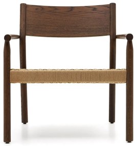 Kreslo s výpletom v prírodnej farbe Yalia – Kave Home