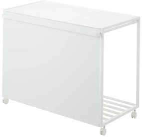 Biely kovový odpadkový kôš na triedený odpad Tower – YAMAZAKI