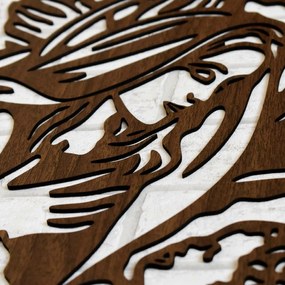 DUBLEZ | Obraz Svätej rodiny z dreva