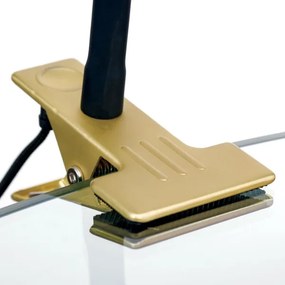 Orion Str 10-489 - LED Flexibilná stolná lampa s klipom KURT LED/5W/230V zlatá