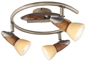 GLOBO 5443-3 - Bodové svietidlo LORDII 3xE14/40W/230V