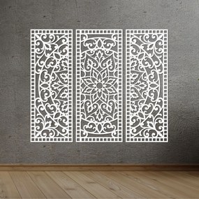 SENTOP | Nástenná dekorácia trojdielny panel mandala  | SENTOP PR0514-A