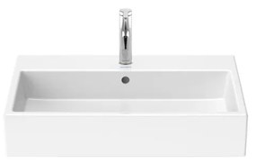 Duravit Vero Air - Umývadlo brúsené 700x470 mm, s prepadom, biela 2350700027