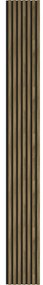 Mexen Lam-B, stenové lamely 275 × 31,5 cm, HDF doska 4 mm, dub klasický, S100-275317-2812-072