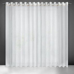 ZÁCLONA NA KRÚŽKOCH MERIL 300X250 CM BIELA